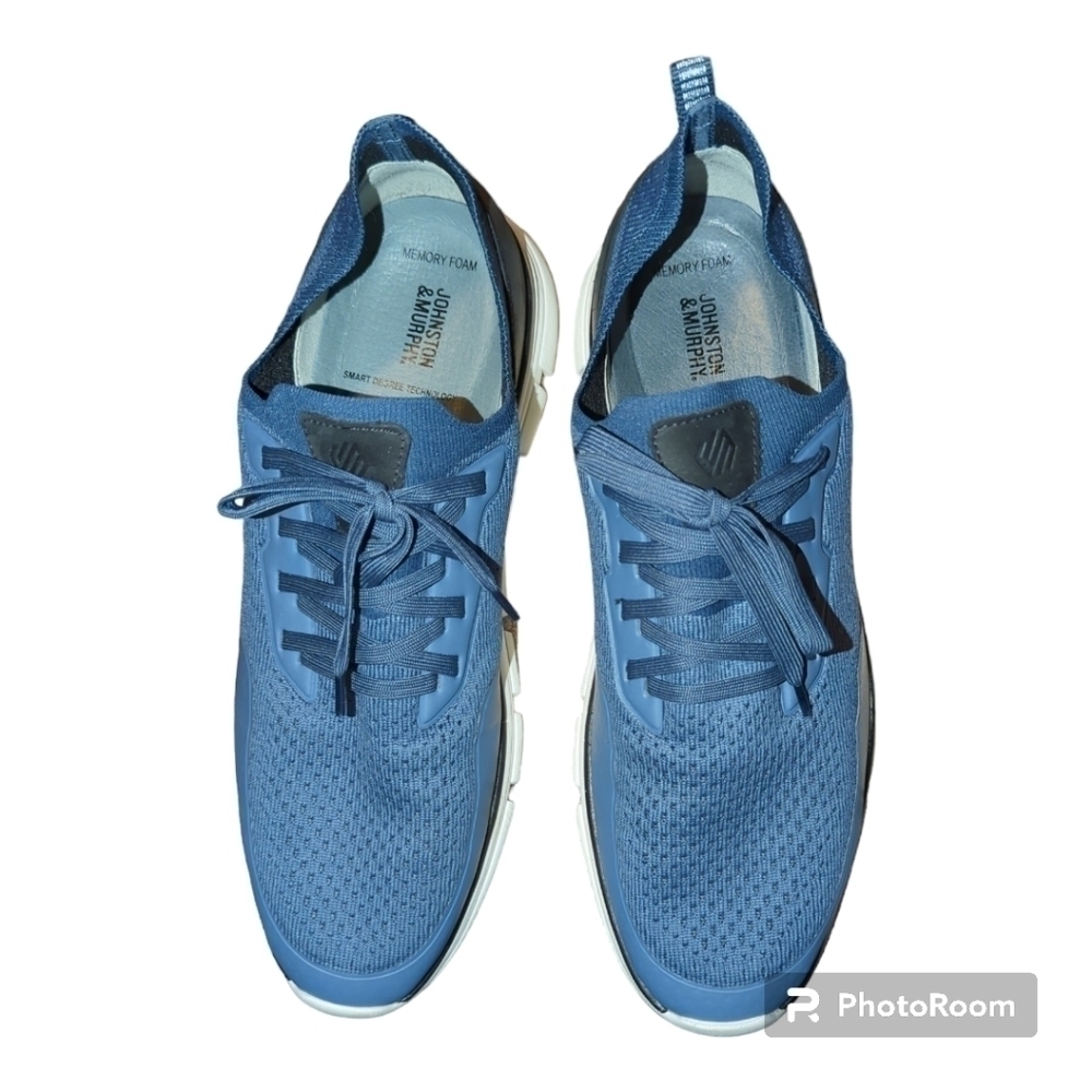 Johnston and Murphy Amherst Lug Knit Sport sneakers size 13 blue - Picture 2 of 9
